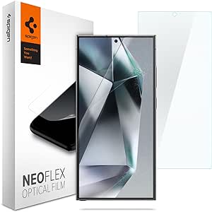 Spigen NeoFlex Screen Protector Designed for Galaxy S24 Ultra [2 Pack] - Case Friendly