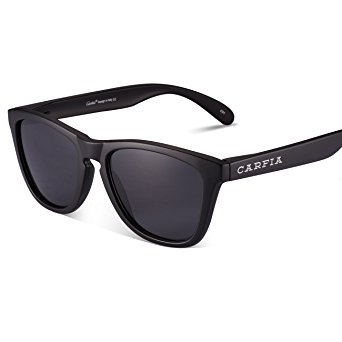 Carfia TR90 Driving Polarized Sunglasses for Men Women with Mirror Lens, Superlight