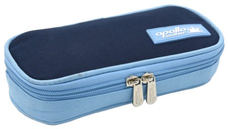 Glodwheat Portable Medical Travel Cooler Bag Insulin Cooler Case Ice Bags (Dark Blue)