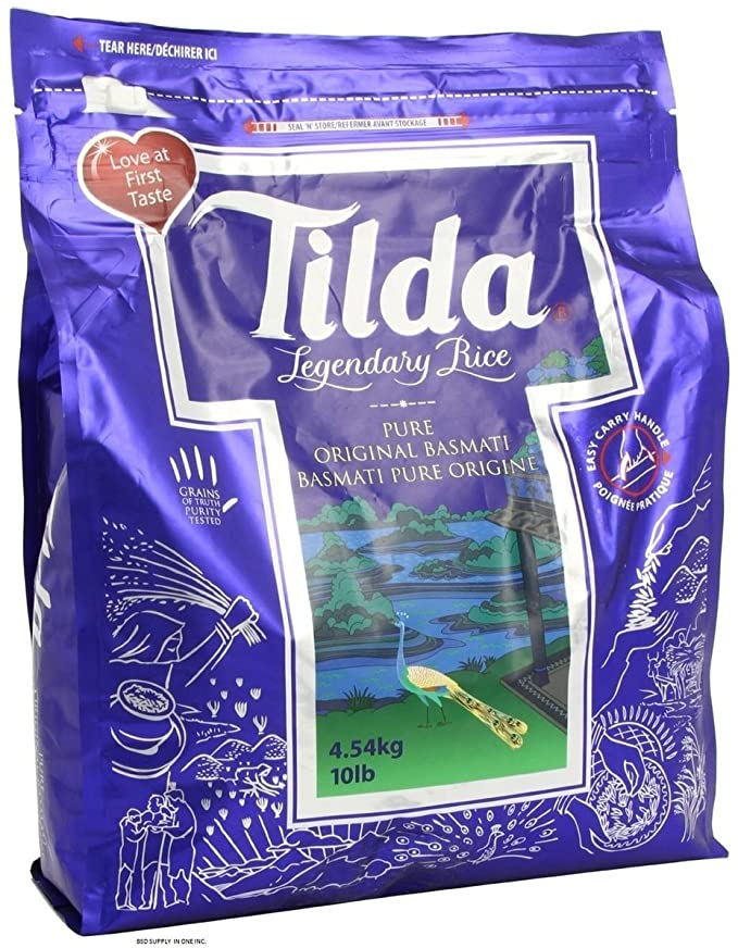 Tilda Basmati Rice, 10-Pound Bag