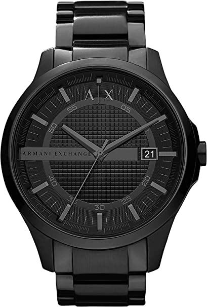 Armani Exchange Black Dial Analogue Men's Watch AX2104