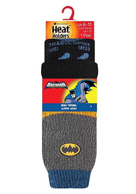 Mens Thermal Heat Holder Slipper Socks 2.3 Tog 4 Colours - 6-11 uk - 39-45 eur