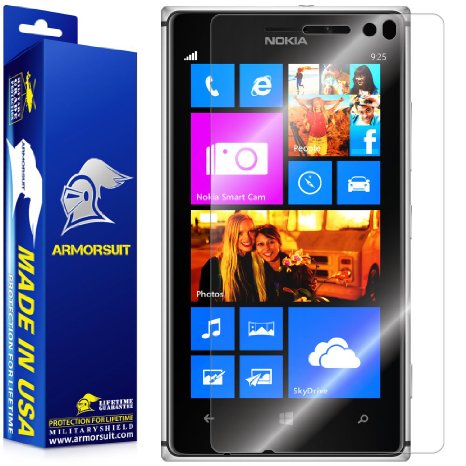 ArmorSuit MilitaryShield - Nokia Lumia 925 Screen Protector Shield Ultra Clear   Lifetime Replacements