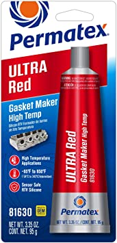 Permatex 81630 Ultra Red High Temperature Gasket Maker 3 oz