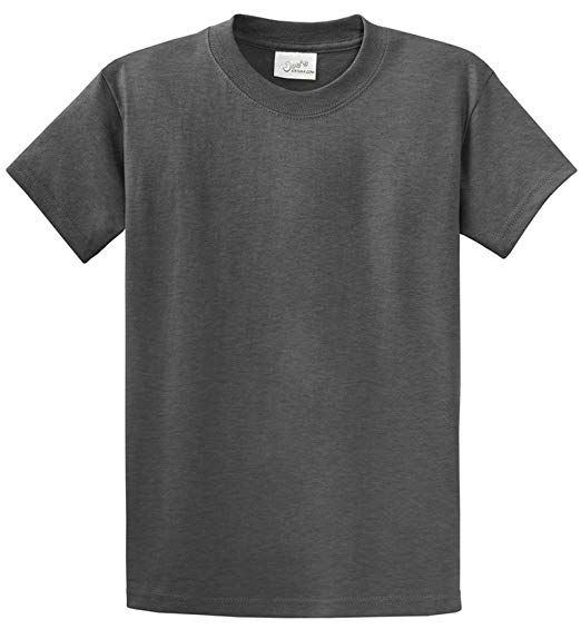 Joe's USA Mens Big & Tall Heavyweight 100% Cotton Short Sleeve T-Shirt. LT-4XLT