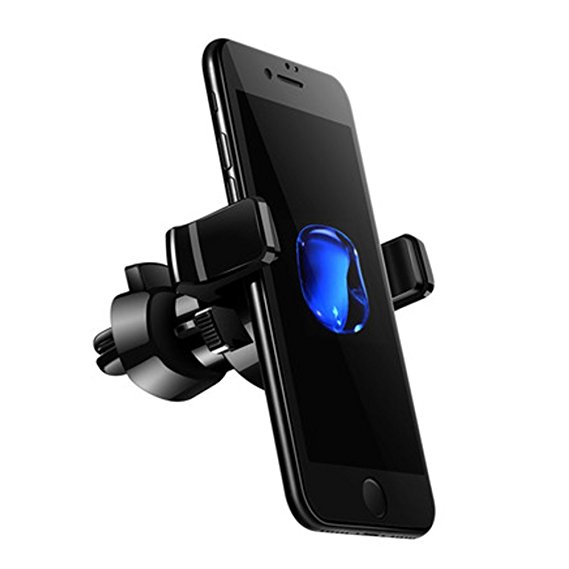 JINGJIA Cell Phone Holder for Car Vent, 360° Rotation Phone Mount for iPhone x 8/8Plus/7/7Plus/6s, Samsung Galaxy S6/S7/S8, Google Nexus, LG and More