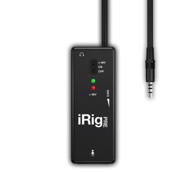 IK Multimedia iRig PRE for iPhone/iPod touch/iPad and Android Devices