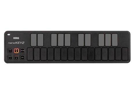 Korg nanoKEY2 Slim-Line USB Keyboard in Black