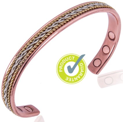 ON SALE Attractive Copper Magnetic Bracelet for Women - Arthritis Pain Relief Aid