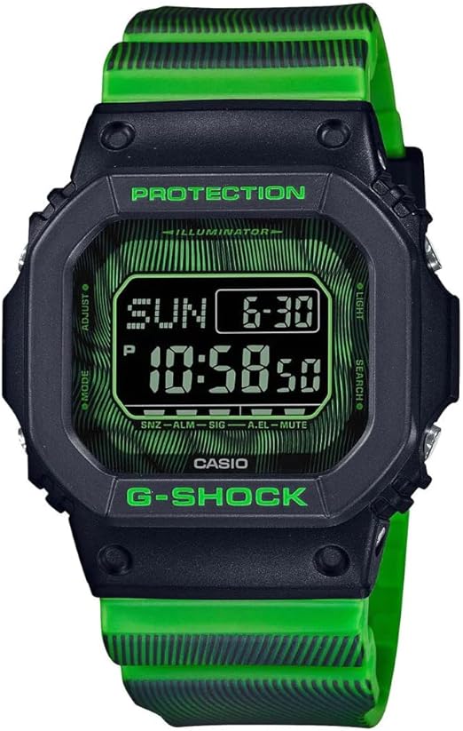 Casio DW-D5600TD-3JF [G-Shock Time Distortion Series] Men's Watch Shipped from Japan Nov 2022 Model, Web Limited Model / Time distortion Series