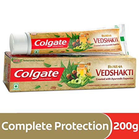 Colgate Swarna Vedshakti Toothpaste - 200gm