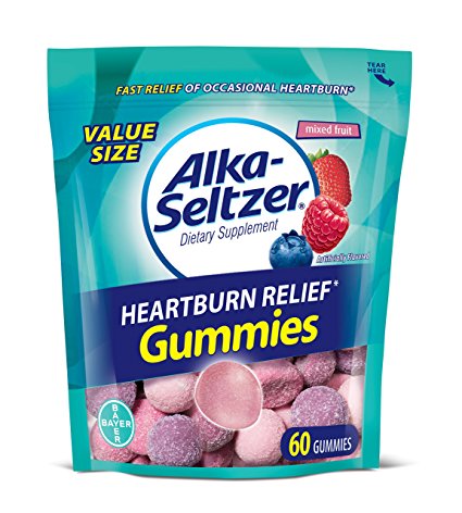 Alka-Seltzer Heartburn Relief Gummies 60ct