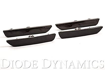 Smoked LED Sidemarkers for 2010-2014 Ford Mustang