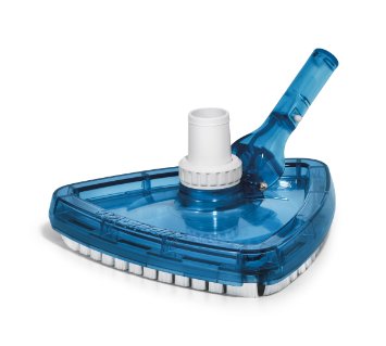 Hayward SP1068 Triangular 3-Brush Pool Vacuum Head 1-14-Inch and 1-12-Inch Swivel Hose Connections Included for All Pools