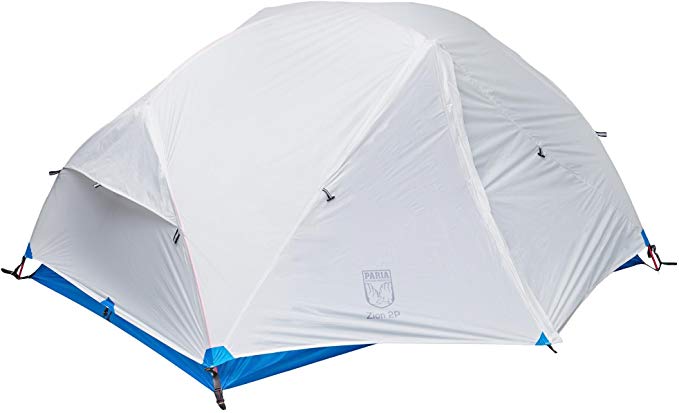Paria Outdoor Products Zion Lightweight Tent and Footprint - Perfect for Backpacking, Kayaking, Camping and Bikepacking