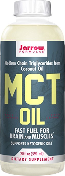 Jarrow Formulas MCT Oil, Supports Brain and Muscles, 20 Fluid Ounce