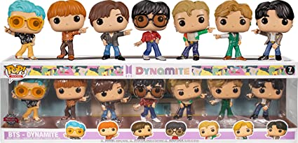 BTS - BTS Dynamite Exclusive Pop! Vinyl 7-Pack Figure