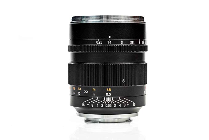 ZHONG YI OPTICS Mitakon Zhongyi Speedmaster 50mm f/0.95 III Lens for Sony E Mirrorless Camera Mount, Manual Focus