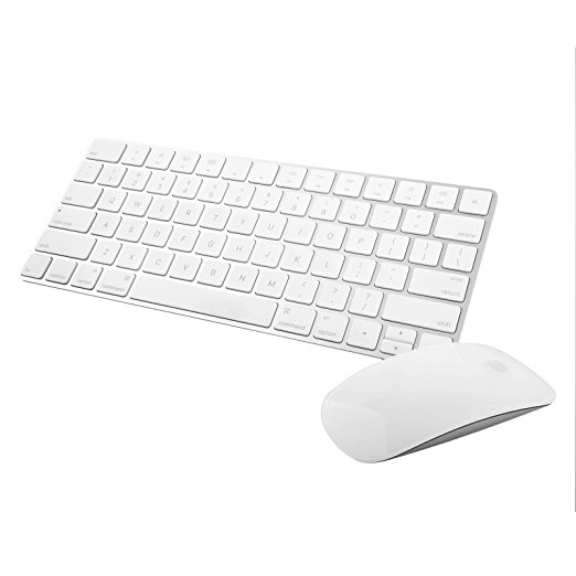 Apple Wireless Magic Keyboard 2 -MLA22LL/A with Apple Magic Bluetooth Mouse 2 -MLA02LL/A (Certified Refurbished) (Keyboard 2&Mouse 2)