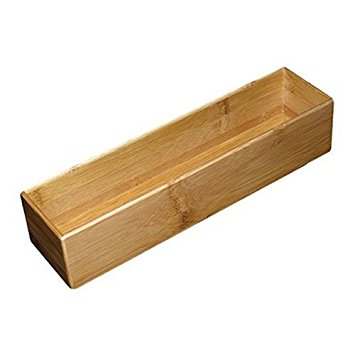 Totally Bamboo Drawer Organizer, 3-Inch by 12-Inch