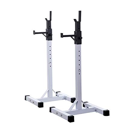 Homcom Heavy Duty Weights Barbell Squat Stand