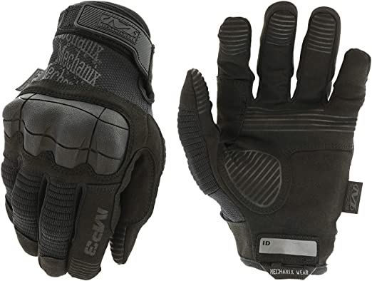 Mechanix Wear - M-Pact 3 Covert Gloves (Medium, Black)