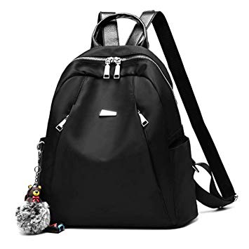 NaSUMTUO Backpack Purse for Women Nylon Anti-theft Lightweight Fashion Work School Shoulder Bag