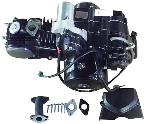 X-PRO 125cc 4-stroke ATV Engine Semi-Auto Transmission with Reverse, Electric Start for most China made 125cc ATVs & upgrading 50cc-110cc ATVs