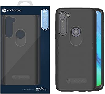 Motorola Essentials Moto G Stylus (2020) Protective Case- Black - Precision fit Shock Absorbing Cases for Enhanced Phone Grip, Style, Drop Protection [NOT for G Stylus 2021]