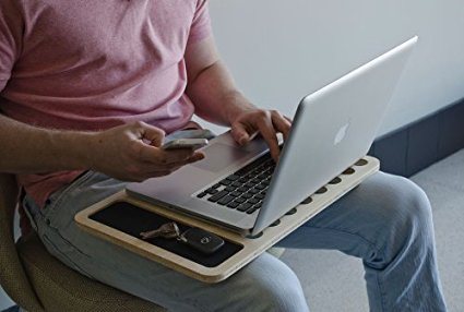 SlateGo: Mobile LapDesk - Travel Size Lap Desk (For 15" Laptops)