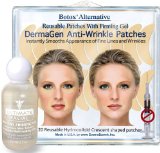 Botox Alternative DermaGen Anti-Wrinkle Patches Crescent Shape With Firming Gel