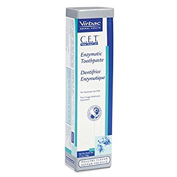 Virbac C.E.T. Enzymatic Toothpaste, Poultry Flavor, 2.5 oz