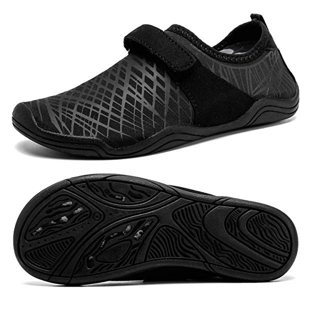AMAWEI Water Shoes for Kids Boys Girls Quick Dry Beach Swim Surf Shoes for Pool Sport Walking