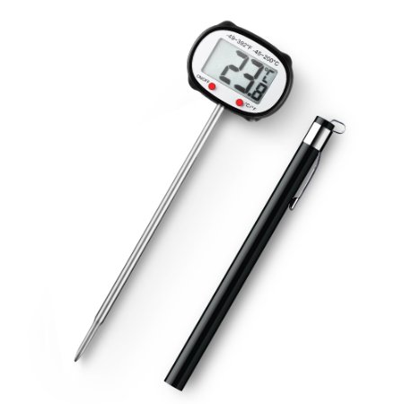 Habor Instant Read Digital Cooking Thermometer with Auto Shut-Off for Meat Grill BBQ Candy