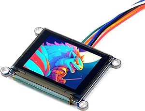 1.27inch RGB OLED Display Module, 128x96 Pixels 262K Colors OLED Display,Compatible with Raspberry Pi/Arduino/STM32,SSD1351 Driver,SPI Interface