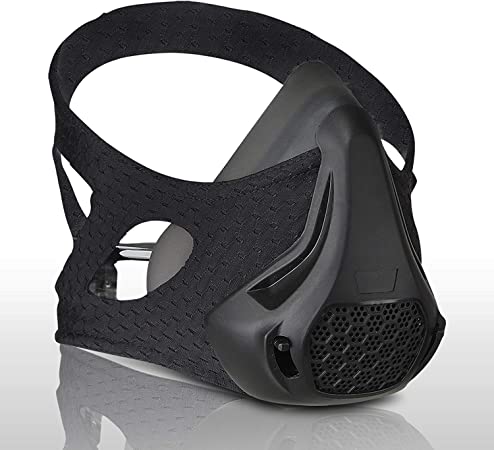 WL Mask Case [24 Breathing Levels] Training Mask - Workout High Altitude Elevation Simulation Oxygen Air - for Gym, Cardio, Fitness, Running, Endurance, Resistance and HIIT
