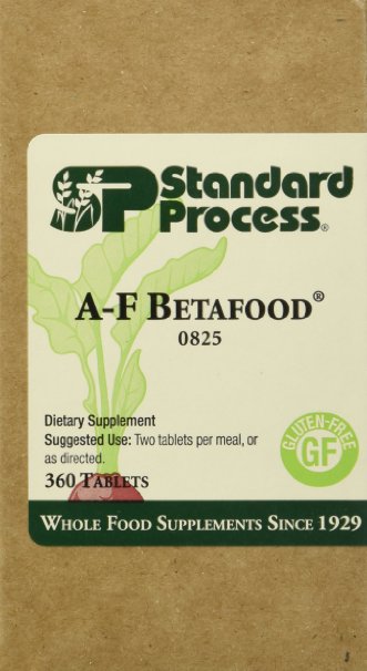 Standard Process A-F Betafood 0825, 360 Tablets