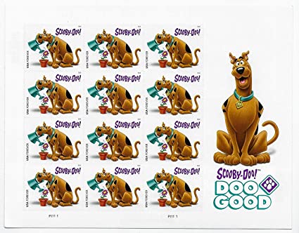 Scooby-Doo! 12 First-Class Forever Stamps