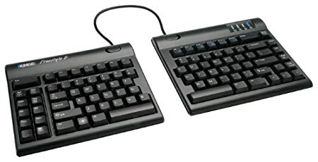 KINESIS - Kinesis Freestyle2 Keyboard for PC, US English Legending, Black, 9 inch Maximum