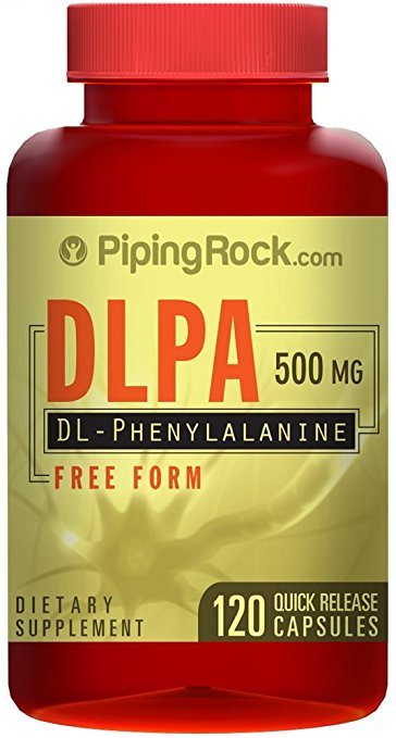 DL-Phenylalanine 500 mg (DLPA) 120 Capsules