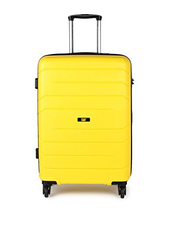 CAT Cargo Crosscheck Polypropylene 87 Liters CAT Yellow Hard sided Suitcase
