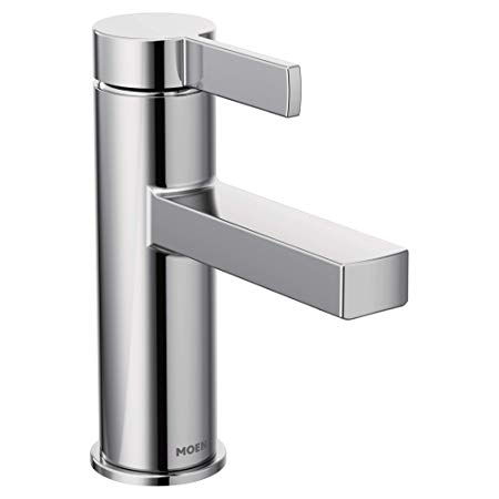 Moen 84774 Beric One-Handle Single Hole Bathroom Faucet, Chrome