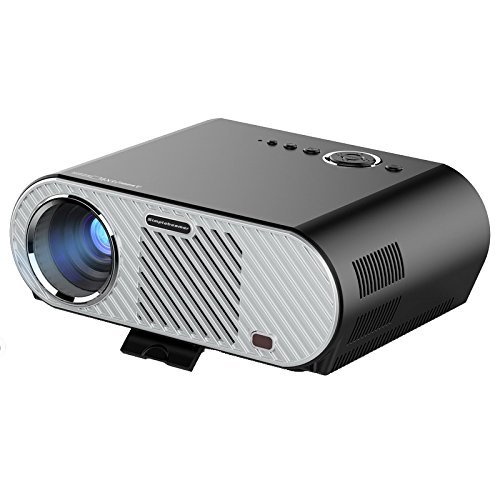 Projector(Warranty include),XINDA 2018 updated 200 inches 3200 LED Luminous efficiency 720P LCD Portable Multimedia Video Projector for Home Cinema Support Full HD 1080P HDMI VGA AV USB Input XD91