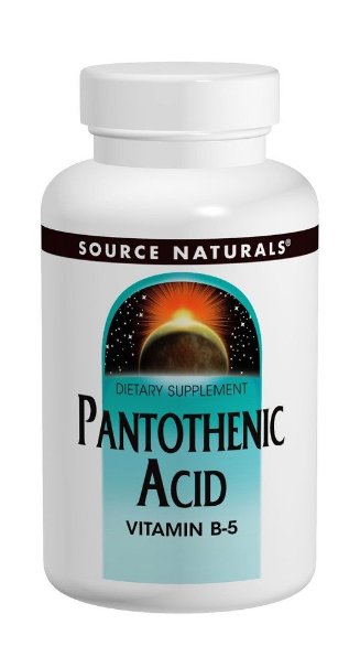 Pantothenic Acid 100mg Source Naturals, Inc. 100 Tabs