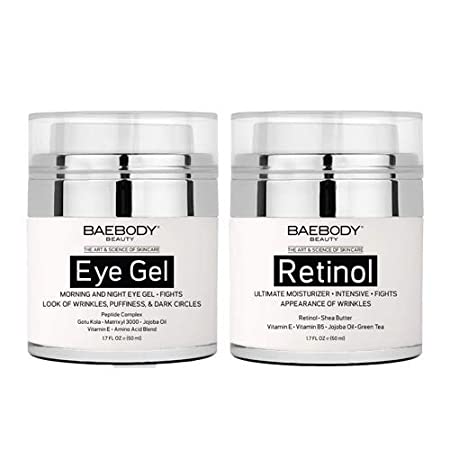 Baebody Eye Gel & Retinol Moisturizer BUNDLE