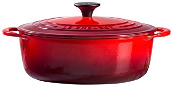 Le Creuset Shallow Dutch French Oven, 2.75 quart, Cerise