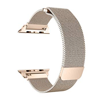 Ninth Replacement Band Compatible with Apple Watch 38mm 40mm 42mm 44mm,Milanese Loop Sport Wristband Magnetic Closure Compatible with iWatch Band Series 4 3 2 1