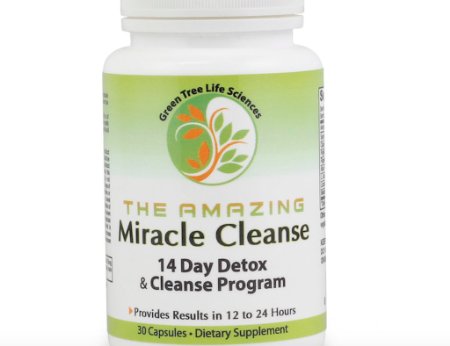 The Amazing Miracle Cleanse 14 Day Colon Detox and Weight Loss Supplement