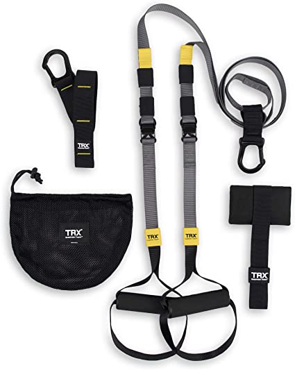 TRX Suspension Training: Bodyweight Fitness Resistance Training | Fitness for All Levels & All Goals for Total Body Workouts for Home & Travel | Lightweight & Portable | Workout Poster Included