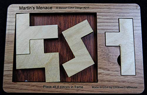 Martin’s Menace Puzzle – Stewart Coffin Design #217 – shockingly difficult - Size small